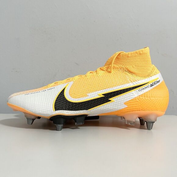 Nike Mercurial Superfly 7 Elite SG Pro “Laser Orange” Men’s Size 9 Soccer Cleats - Picture 4 of 9